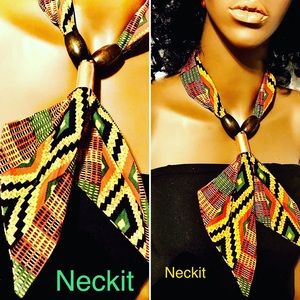 Handmade African Kente Print Scarf